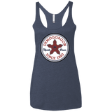 T-Shirts Vintage Navy / X-Small Demogorgon Women's Triblend Racerback Tank