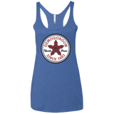 T-Shirts Vintage Royal / X-Small Demogorgon Women's Triblend Racerback Tank