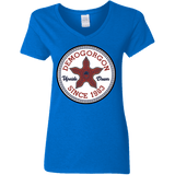 T-Shirts Royal / S Demogorgon Women's V-Neck T-Shirt
