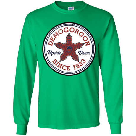 T-Shirts Irish Green / YS Demogorgon Youth Long Sleeve T-Shirt