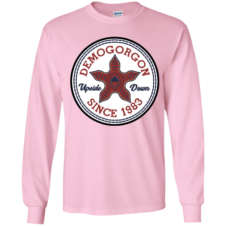 T-Shirts Light Pink / YS Demogorgon Youth Long Sleeve T-Shirt