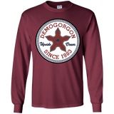 T-Shirts Maroon / YS Demogorgon Youth Long Sleeve T-Shirt