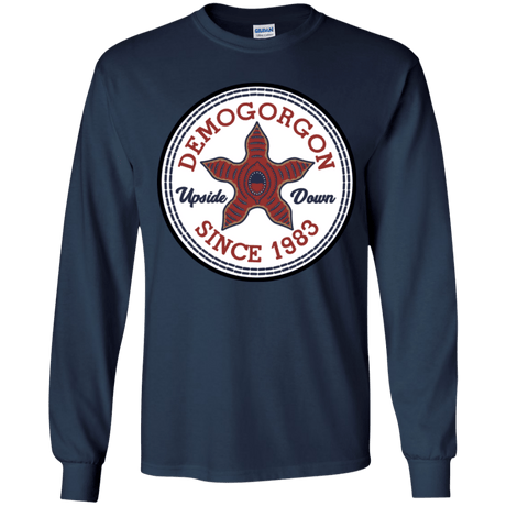 T-Shirts Navy / YS Demogorgon Youth Long Sleeve T-Shirt