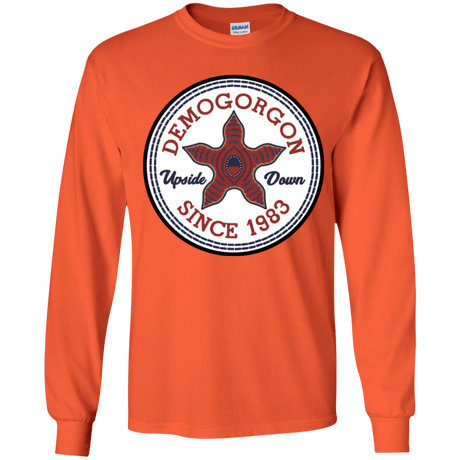 T-Shirts Orange / YS Demogorgon Youth Long Sleeve T-Shirt