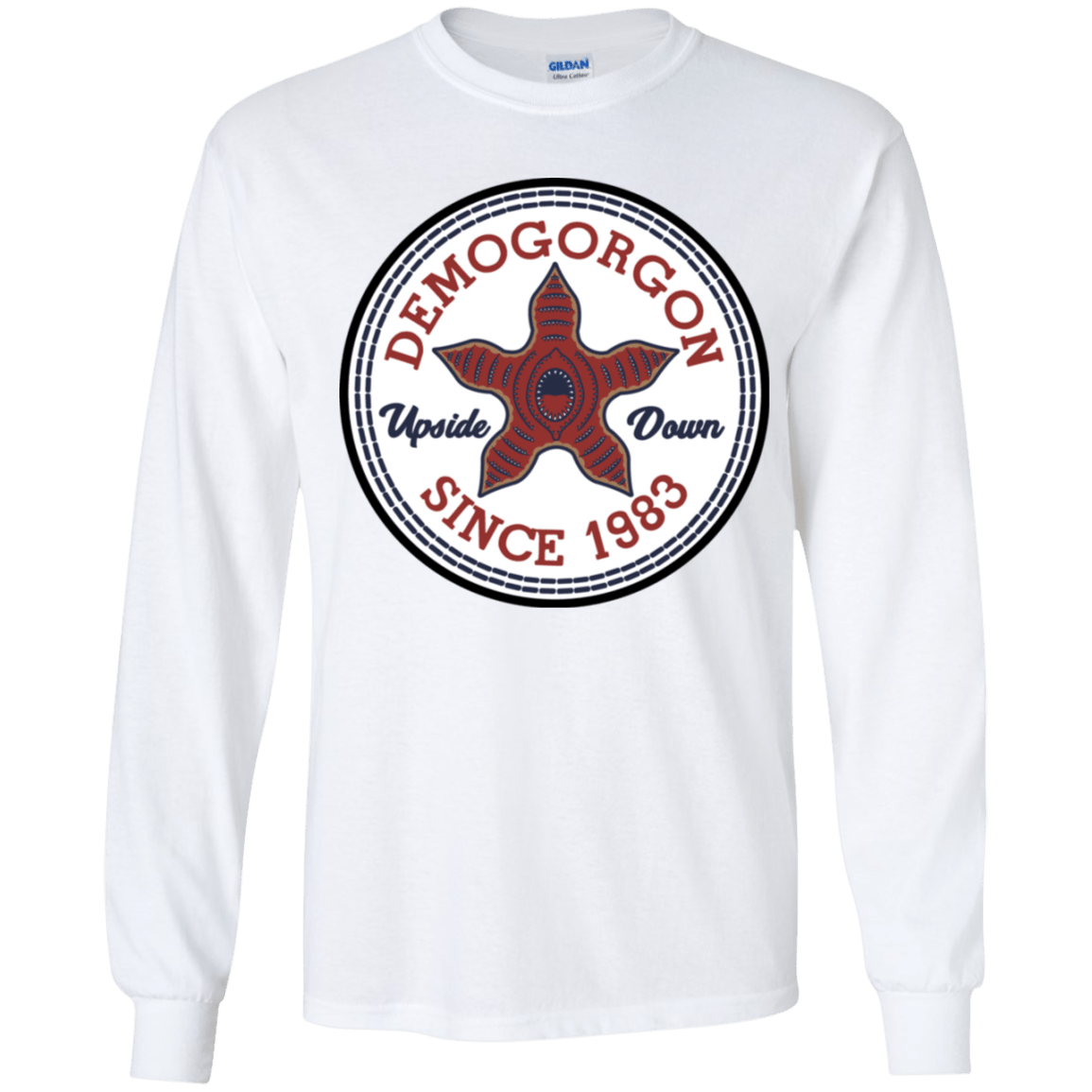 T-Shirts White / YS Demogorgon Youth Long Sleeve T-Shirt