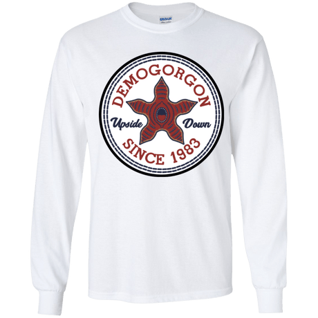 T-Shirts White / YS Demogorgon Youth Long Sleeve T-Shirt