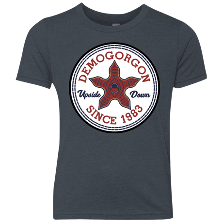 T-Shirts Vintage Navy / YXS Demogorgon Youth Triblend T-Shirt