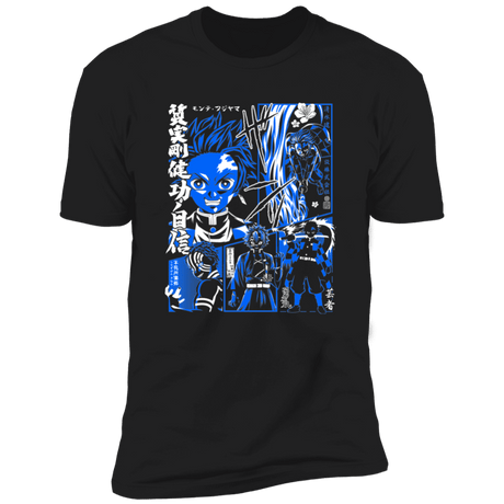 T-Shirts Black / X-Small Demon Manga Men's Premium T-Shirt