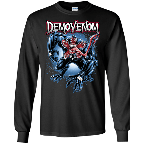 T-Shirts Black / S Demovenom Men's Long Sleeve T-Shirt