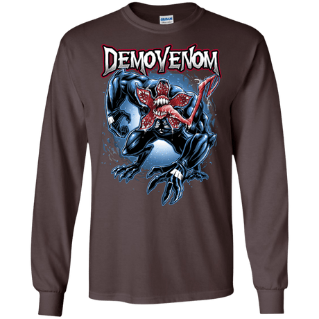 T-Shirts Dark Chocolate / S Demovenom Men's Long Sleeve T-Shirt