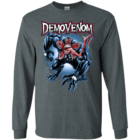 T-Shirts Dark Heather / S Demovenom Men's Long Sleeve T-Shirt