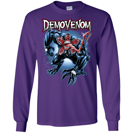 T-Shirts Purple / S Demovenom Men's Long Sleeve T-Shirt
