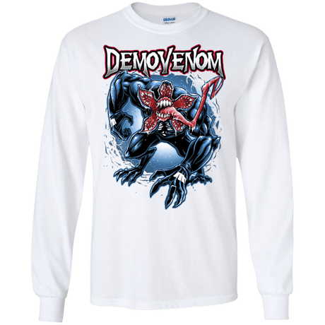 T-Shirts White / S Demovenom Men's Long Sleeve T-Shirt