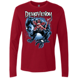 T-Shirts Cardinal / S Demovenom Men's Premium Long Sleeve