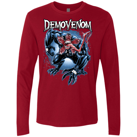 T-Shirts Cardinal / S Demovenom Men's Premium Long Sleeve
