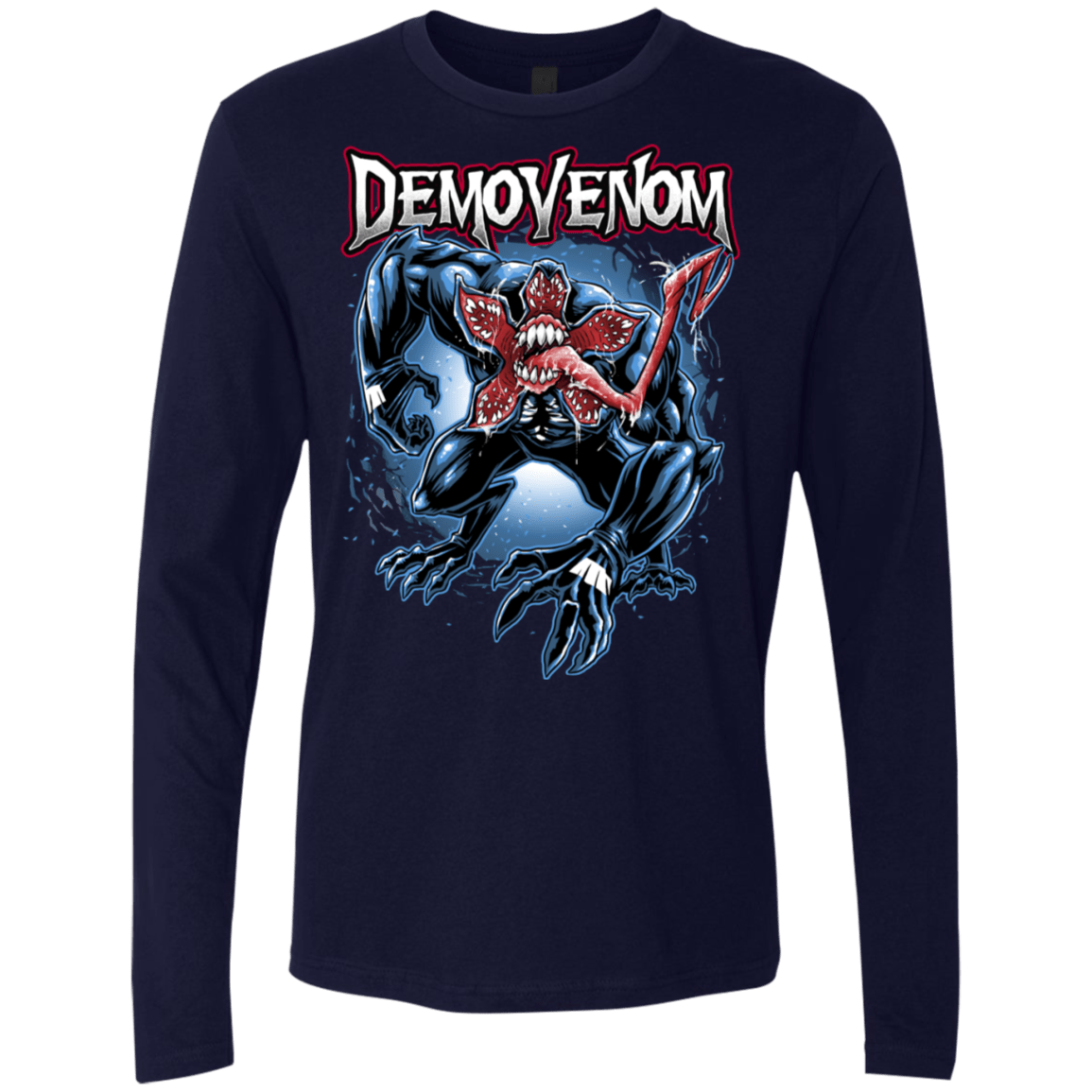 T-Shirts Midnight Navy / S Demovenom Men's Premium Long Sleeve