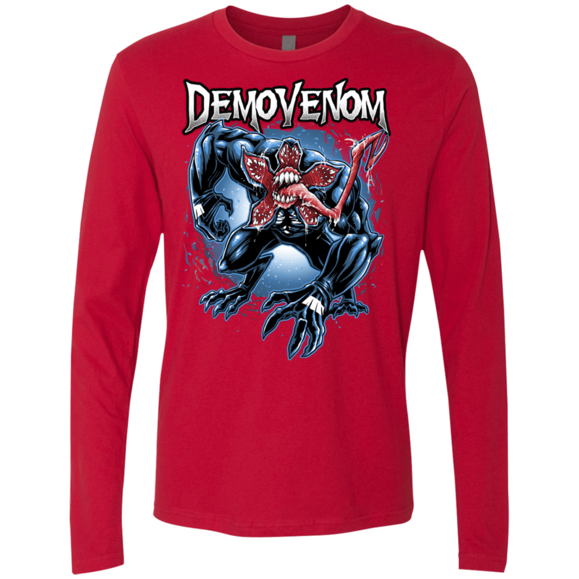 T-Shirts Red / S Demovenom Men's Premium Long Sleeve