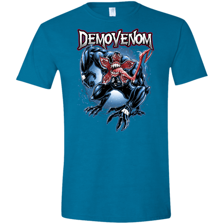 T-Shirts Antique Sapphire / S Demovenom Men's Semi-Fitted Softstyle