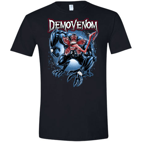 T-Shirts Black / X-Small Demovenom Men's Semi-Fitted Softstyle