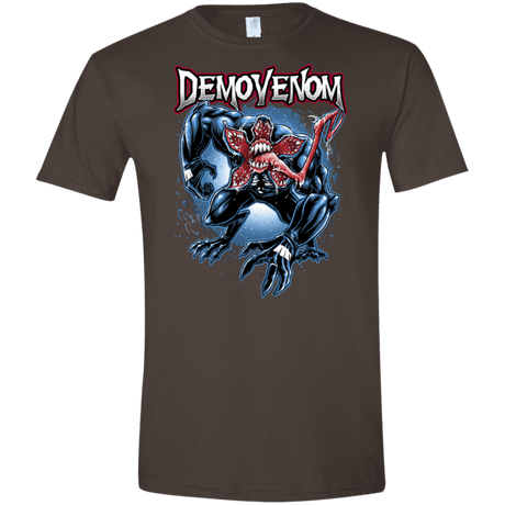 T-Shirts Dark Chocolate / S Demovenom Men's Semi-Fitted Softstyle