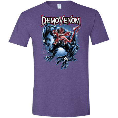 T-Shirts Heather Purple / S Demovenom Men's Semi-Fitted Softstyle