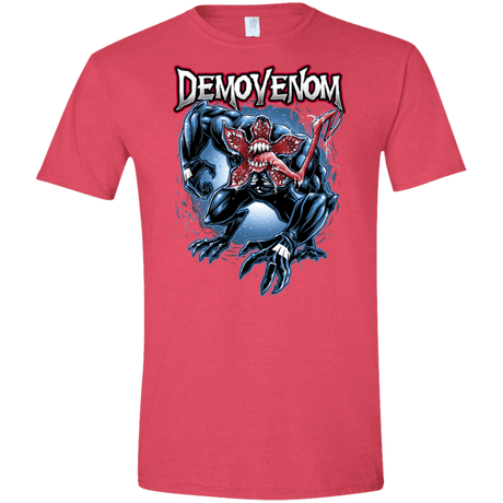 T-Shirts Heather Red / S Demovenom Men's Semi-Fitted Softstyle