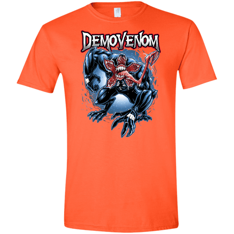 T-Shirts Orange / S Demovenom Men's Semi-Fitted Softstyle