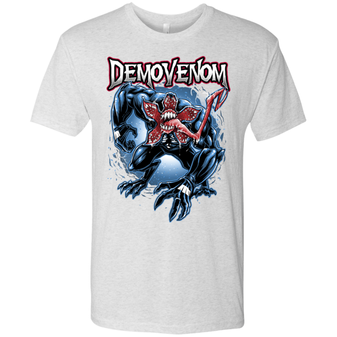 T-Shirts Heather White / S Demovenom Men's Triblend T-Shirt