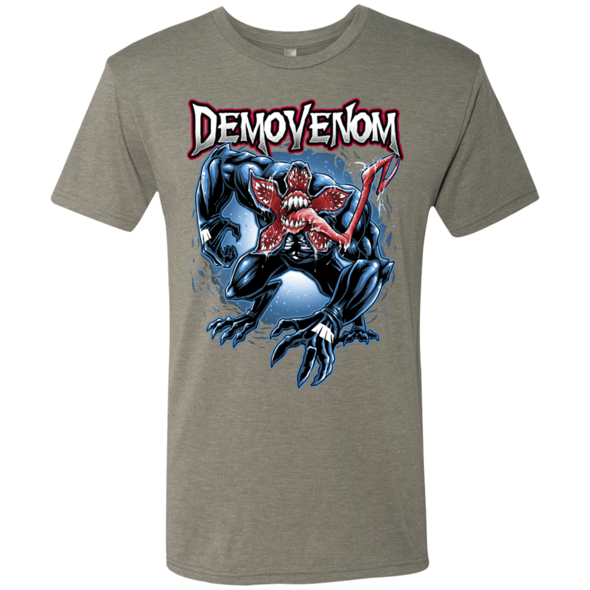 T-Shirts Venetian Grey / S Demovenom Men's Triblend T-Shirt