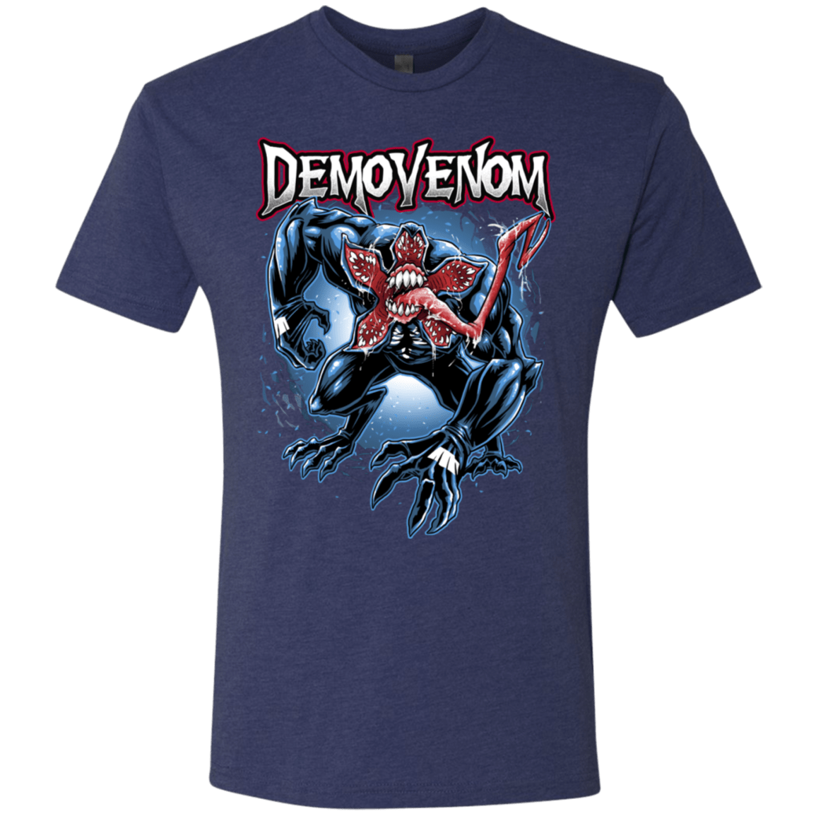 T-Shirts Vintage Navy / S Demovenom Men's Triblend T-Shirt