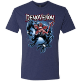 T-Shirts Vintage Navy / S Demovenom Men's Triblend T-Shirt