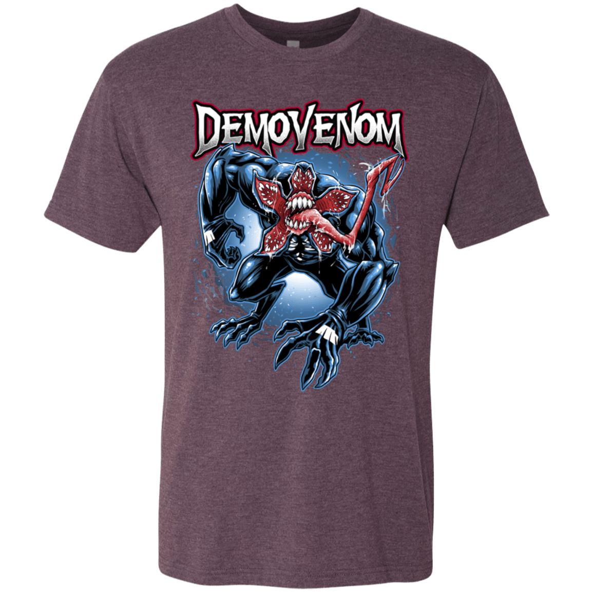 T-Shirts Vintage Purple / S Demovenom Men's Triblend T-Shirt