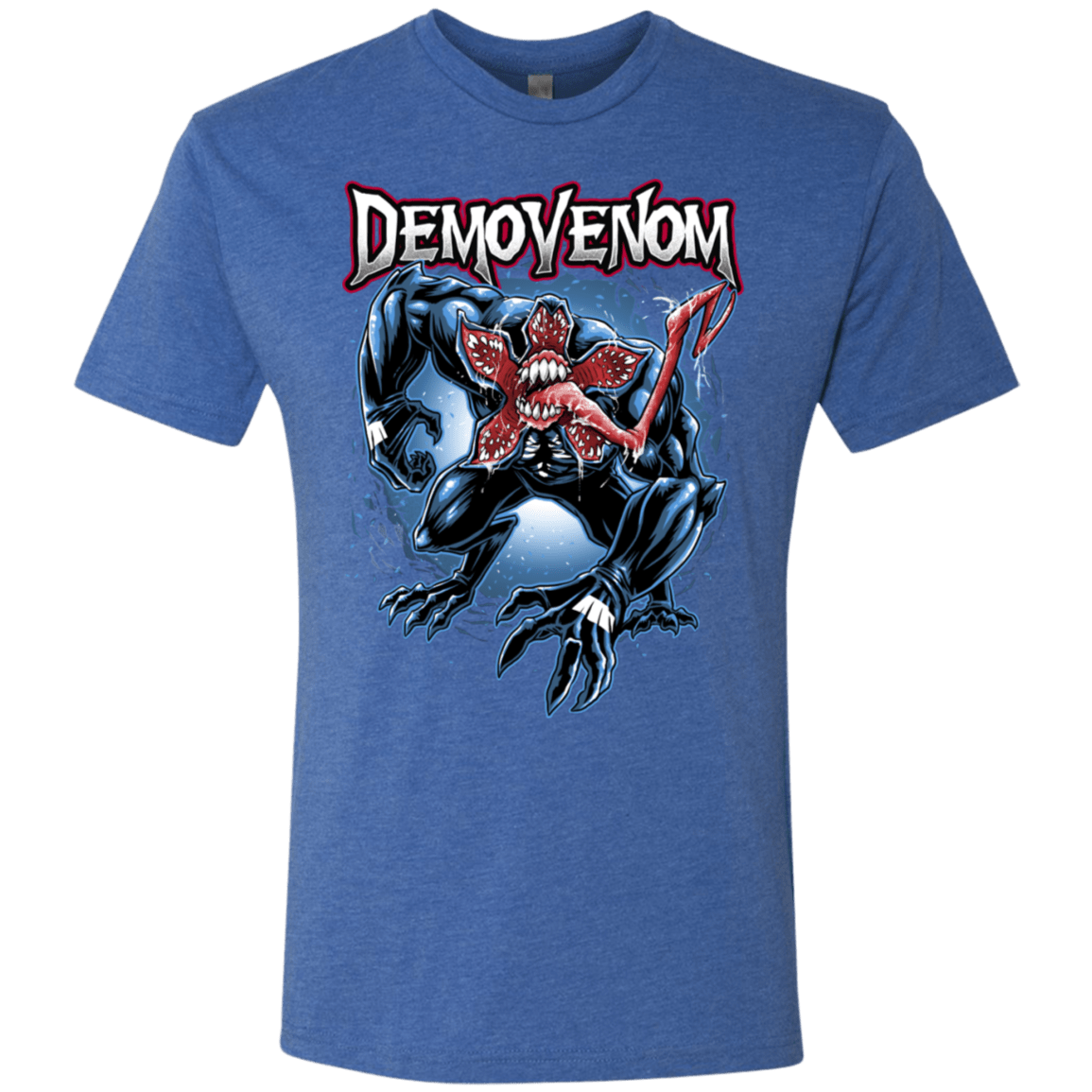 T-Shirts Vintage Royal / S Demovenom Men's Triblend T-Shirt