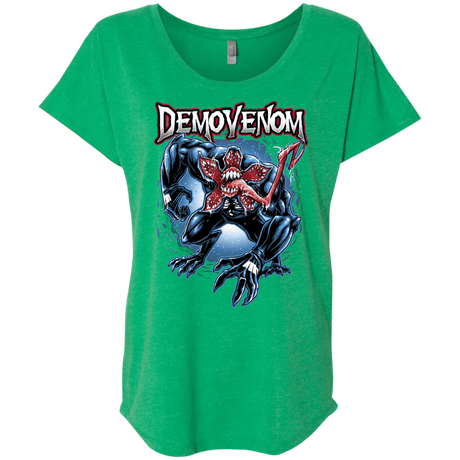 T-Shirts Envy / X-Small Demovenom Triblend Dolman Sleeve