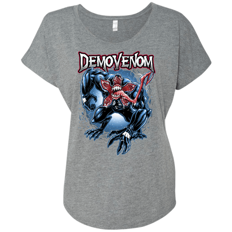 T-Shirts Premium Heather / X-Small Demovenom Triblend Dolman Sleeve