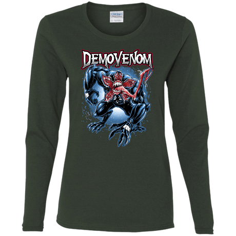 T-Shirts Forest / S Demovenom Women's Long Sleeve T-Shirt