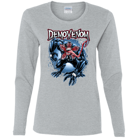 T-Shirts Sport Grey / S Demovenom Women's Long Sleeve T-Shirt