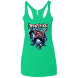 T-Shirts Envy / X-Small Demovenom Women's Triblend Racerback Tank