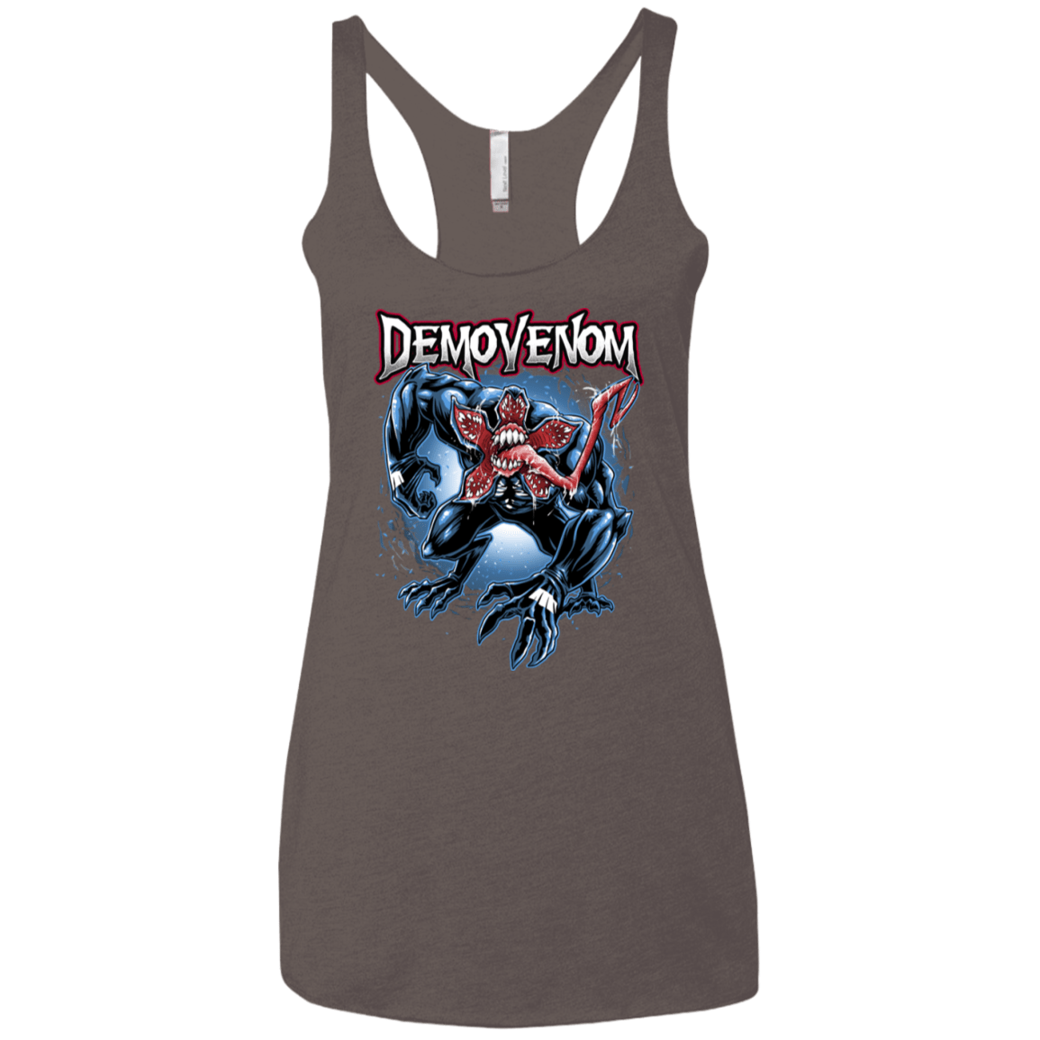T-Shirts Macchiato / X-Small Demovenom Women's Triblend Racerback Tank