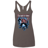 T-Shirts Macchiato / X-Small Demovenom Women's Triblend Racerback Tank