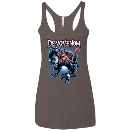 T-Shirts Macchiato / X-Small Demovenom Women's Triblend Racerback Tank