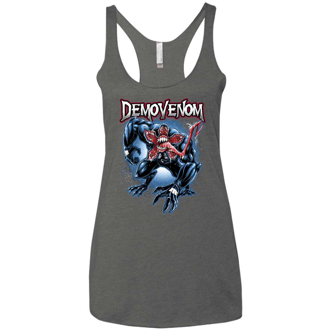 T-Shirts Premium Heather / X-Small Demovenom Women's Triblend Racerback Tank