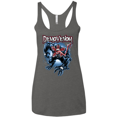 T-Shirts Premium Heather / X-Small Demovenom Women's Triblend Racerback Tank