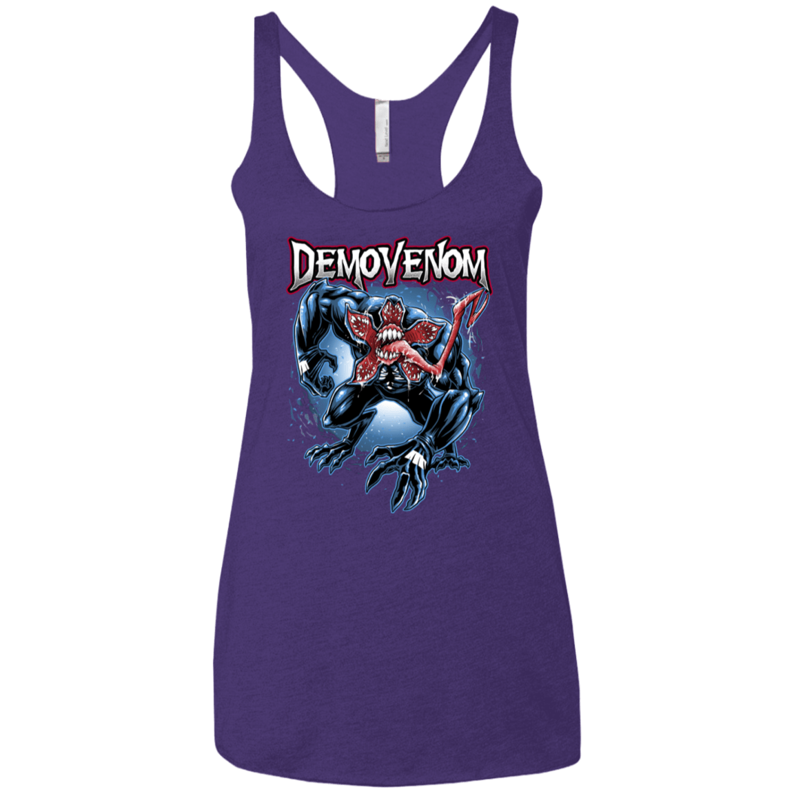 T-Shirts Purple Rush / X-Small Demovenom Women's Triblend Racerback Tank