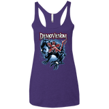 T-Shirts Purple Rush / X-Small Demovenom Women's Triblend Racerback Tank