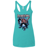T-Shirts Tahiti Blue / X-Small Demovenom Women's Triblend Racerback Tank