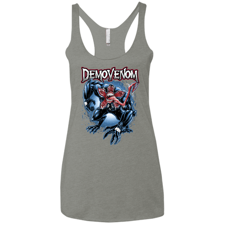 T-Shirts Venetian Grey / X-Small Demovenom Women's Triblend Racerback Tank