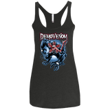 T-Shirts Vintage Black / X-Small Demovenom Women's Triblend Racerback Tank