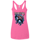T-Shirts Vintage Pink / X-Small Demovenom Women's Triblend Racerback Tank