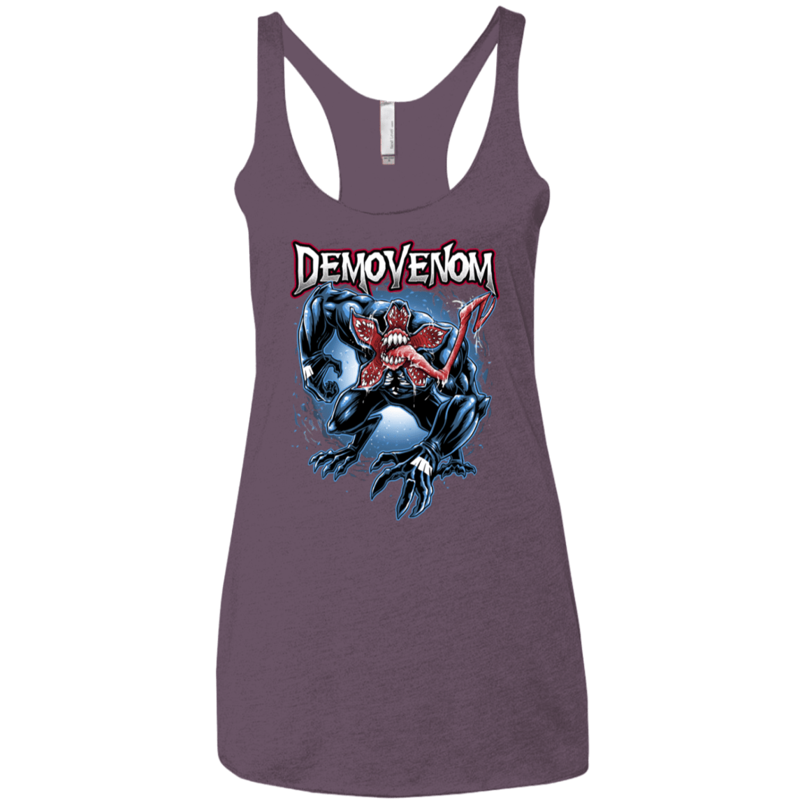 T-Shirts Vintage Purple / X-Small Demovenom Women's Triblend Racerback Tank